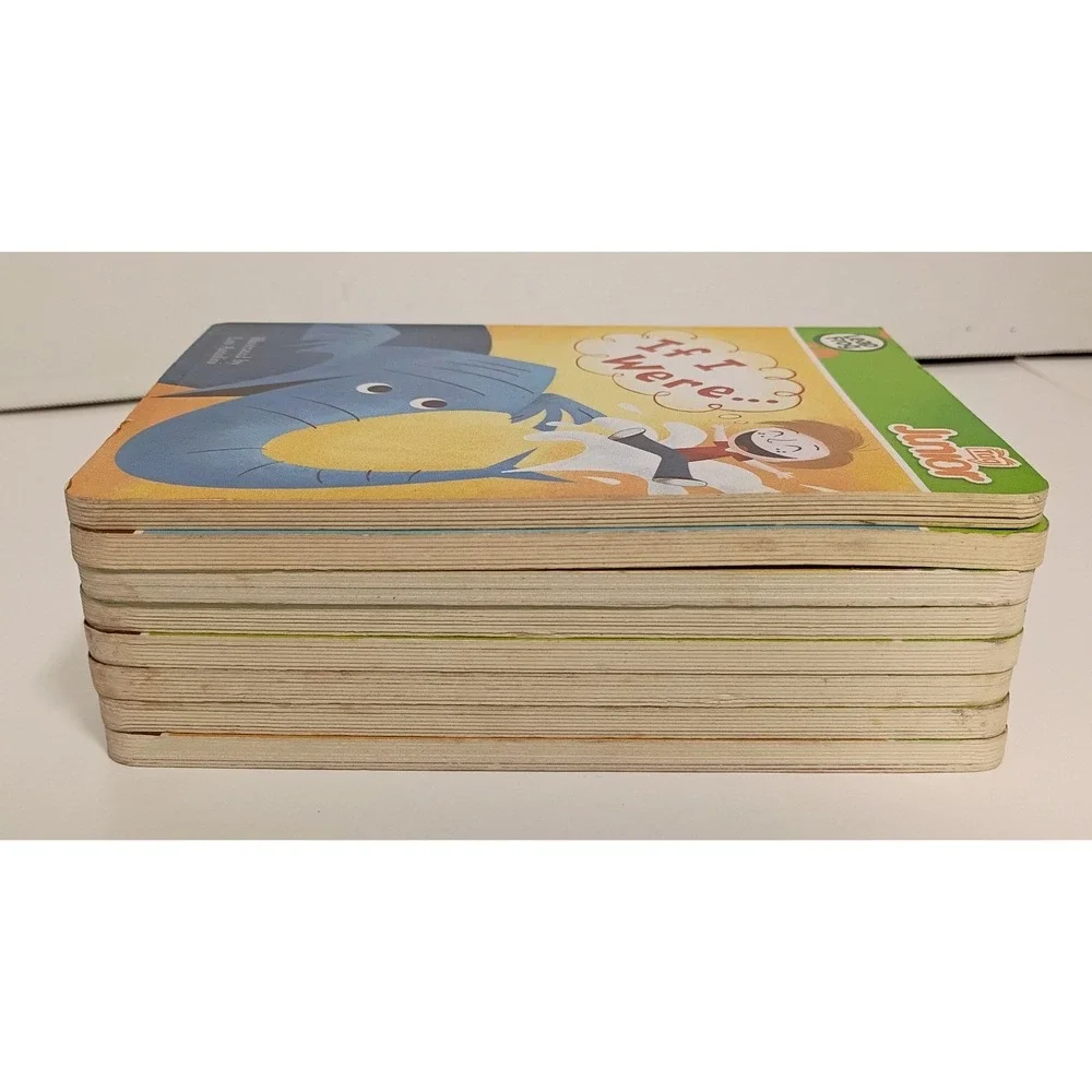 LeapFrog Tag Junior Set of 8 Books Short Vowels Set Plus If I Were, No Reader
